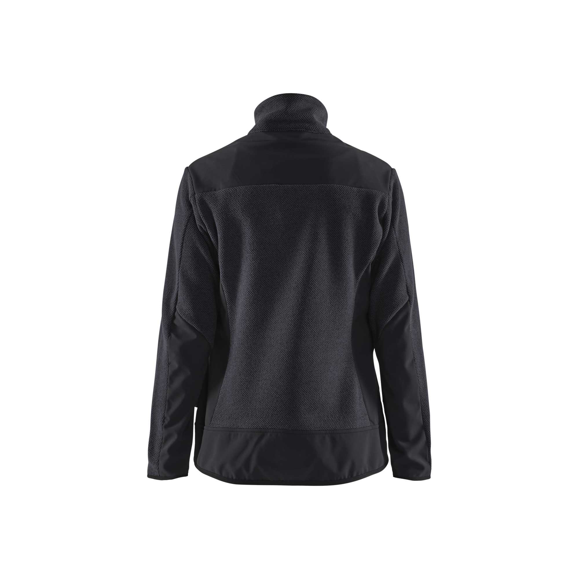 BLAKLADER 59432536 Women's Knitted Jacket with Softshell Work Jacket WOMEN - Stretch Fabric